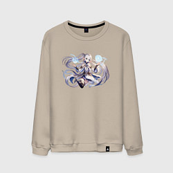 Свитшот хлопковый мужской Фрирен - Маг, цвет: миндальный