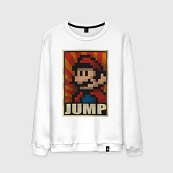 Мужской свитшот Jump Mario