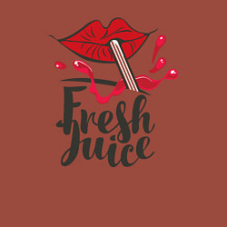 Свитшот хлопковый мужской Fresh juice, цвет: кирпичный — фото 2