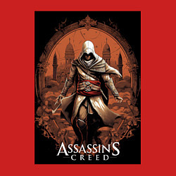 Свитшот хлопковый мужской Assassins creed древний Рим, цвет: красный — фото 2