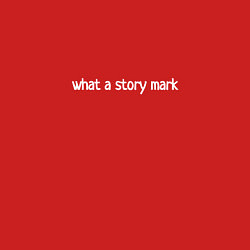 Свитшот хлопковый мужской What a story Mark meme, цвет: красный — фото 2