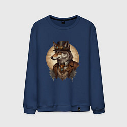 Мужской свитшот Волк симпатик