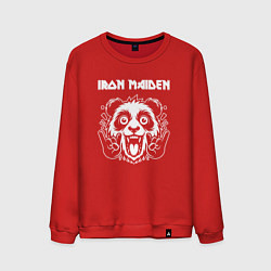 Мужской свитшот Iron Maiden rock panda