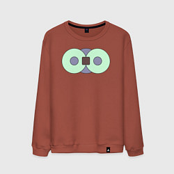 Мужской свитшот Два диска соединённые