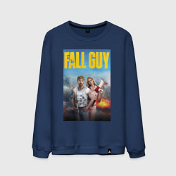 Мужской свитшот Ryan Gosling and Emily Blunt the fall guy