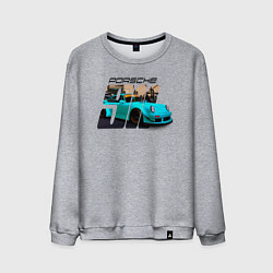 Мужской свитшот Немецкий спортивный автомобиль Порше
