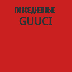 Свитшот хлопковый мужской Повседневные guuci, цвет: красный — фото 2