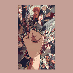 Свитшот хлопковый мужской Токийские мстители Такэмити Ханагаки, цвет: пыльно-розовый — фото 2