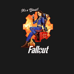 Свитшот хлопковый мужской Nuka Cola and Lucy MacLean Fallout, цвет: черный — фото 2