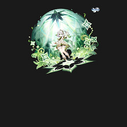 Свитшот хлопковый мужской Нахида из Геншин Импакт, цвет: черный — фото 2