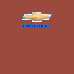 Свитшот хлопковый мужской Chevrolet brend auto, цвет: кирпичный — фото 2