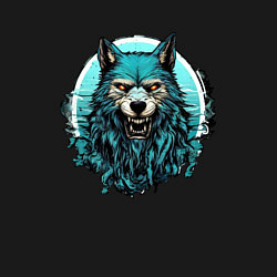 Свитшот хлопковый мужской Морской волк скалится, цвет: черный — фото 2