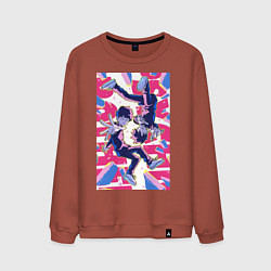 Мужской свитшот Моб Психо 100 Экубо экстрасенс