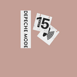 Свитшот хлопковый мужской Depeche Mode - Little fifteen, цвет: пыльно-розовый — фото 2