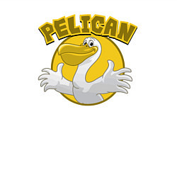 Свитшот хлопковый мужской Pelican, цвет: белый — фото 2