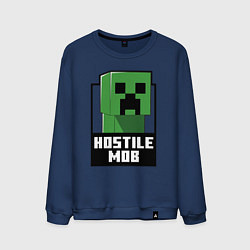 Мужской свитшот Minecraft hostile mob