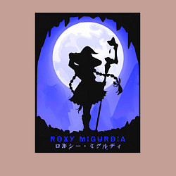 Свитшот хлопковый мужской Реинкарнация безработного Рокси Мигурдия волшебниц, цвет: пыльно-розовый — фото 2