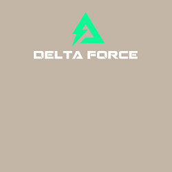 Свитшот хлопковый мужской Delta force hawk ops logo, цвет: миндальный — фото 2