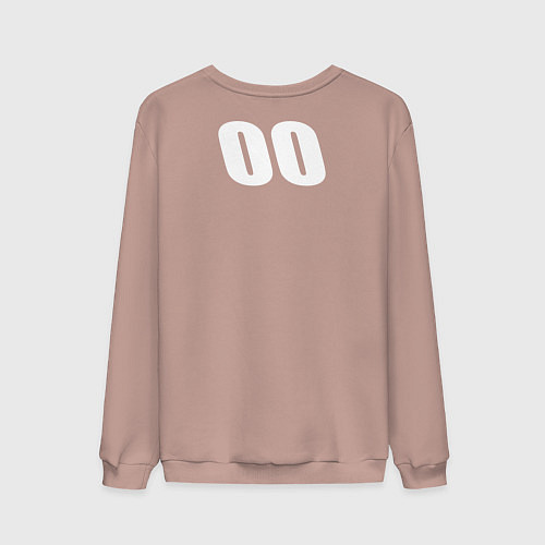 Мужской свитшот Скуф союз / Пыльно-розовый – фото 2