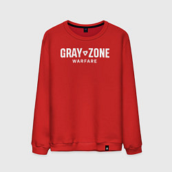 Мужской свитшот Gray zone warfare logo