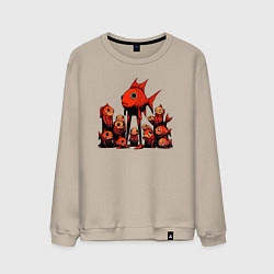 Мужской свитшот Рыба и ее ученики