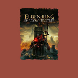 Свитшот хлопковый мужской Shadow of the erdtree - Elden ring, цвет: кирпичный — фото 2