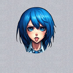 Свитшот хлопковый мужской Синеглазая, цвет: меланж — фото 2