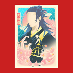 Свитшот хлопковый мужской Магическая битва Кэндзяку камонаритоси, цвет: красный — фото 2