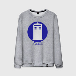 Мужской свитшот Tardis police