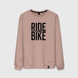 Мужской свитшот Black ride bike