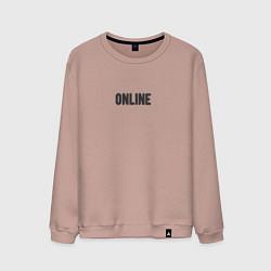 Мужской свитшот В сети не в сети