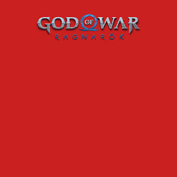 Свитшот хлопковый мужской God of war ragnarok logo, цвет: красный — фото 2