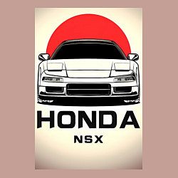 Свитшот хлопковый мужской Honda nsx автомобиль, цвет: пыльно-розовый — фото 2