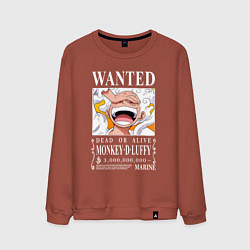 Мужской свитшот Monkey D Luffy - wanted