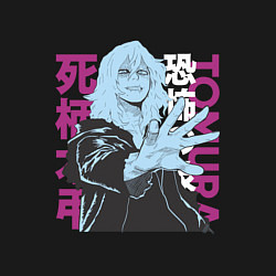 Свитшот хлопковый мужской Моя геройская академия Шигараки Томура, цвет: черный — фото 2