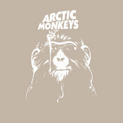 Свитшот хлопковый мужской Arctic monkeys group, цвет: миндальный — фото 2