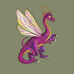 Свитшот хлопковый мужской HOMM3 Faerie Dragon, цвет: авокадо — фото 2