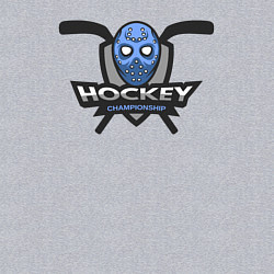 Свитшот хлопковый мужской Хоккейный чемпионат, цвет: меланж — фото 2