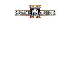 Свитшот хлопковый мужской Warhammer 40000 space marine 2, цвет: белый — фото 2