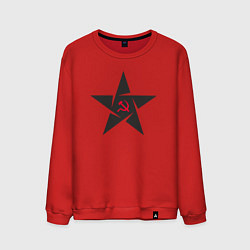 Мужской свитшот Black star USSR