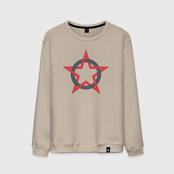 Мужской свитшот Circle star USSR