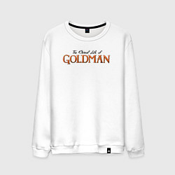 Мужской свитшот The eternal life of goldman logotype