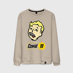 Мужской свитшот Vault boy - covid 19