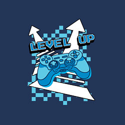 Свитшот хлопковый мужской Повышая уровень, цвет: тёмно-синий — фото 2