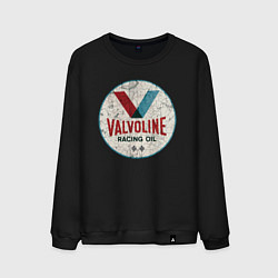 Свитшот хлопковый мужской Масло для чемпионов, цвет: черный