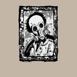 Свитшот хлопковый мужской Gaslight Grin, цвет: миндальный — фото 2