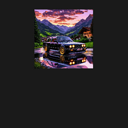 Свитшот хлопковый мужской Черная бэха, цвет: черный — фото 2