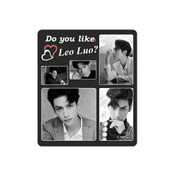 Свитшот хлопковый мужской Leo Luo, цвет: белый — фото 2