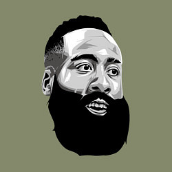 Свитшот хлопковый мужской James Harden, цвет: авокадо — фото 2