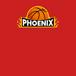 Свитшот хлопковый мужской Phoenix NBA, цвет: красный — фото 2